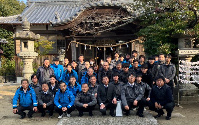 令和８年度の新年安全祈願祭を行いました。